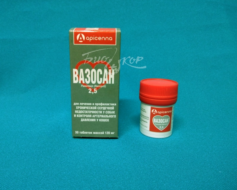 Купить Вазосан 2.5 мг № 30 с доставкой в СПб
