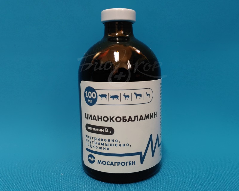 Купить Цианокобаламин В12 100 мл с доставкой в СПб